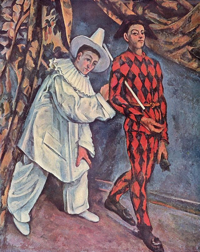 Fastnacht (Mardi Gras) 1888 - Paul Cezanne Painting